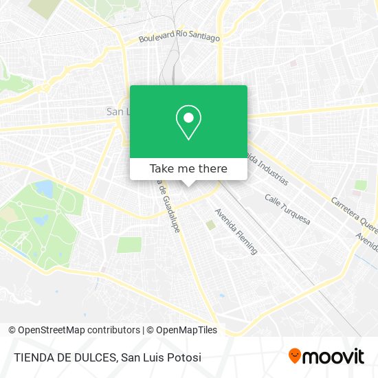 TIENDA DE DULCES map