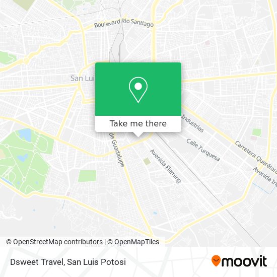 Dsweet Travel map