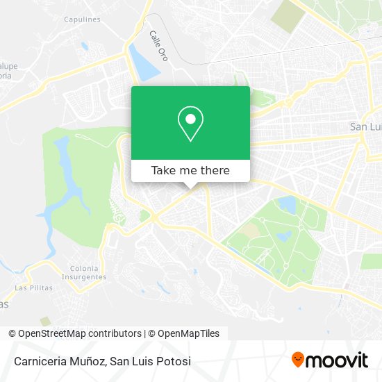 Mapa de Carniceria Muñoz