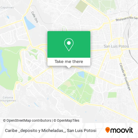 Mapa de Caribe _deposito y Micheladas_