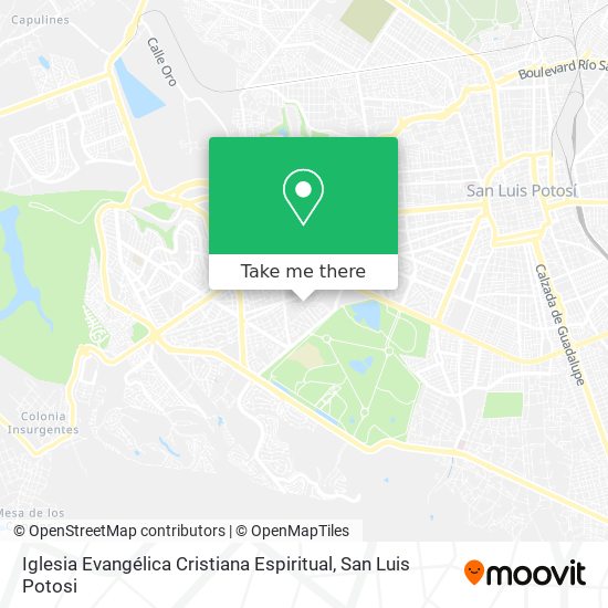 Iglesia Evangélica Cristiana Espiritual map