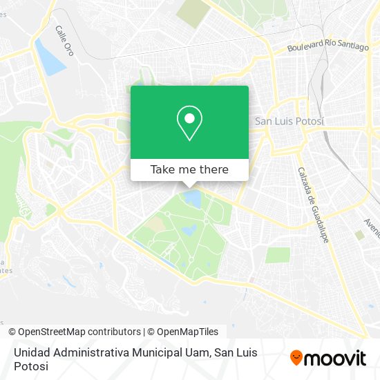 Unidad Administrativa Municipal Uam map
