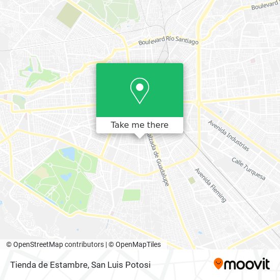 Tienda de Estambre map