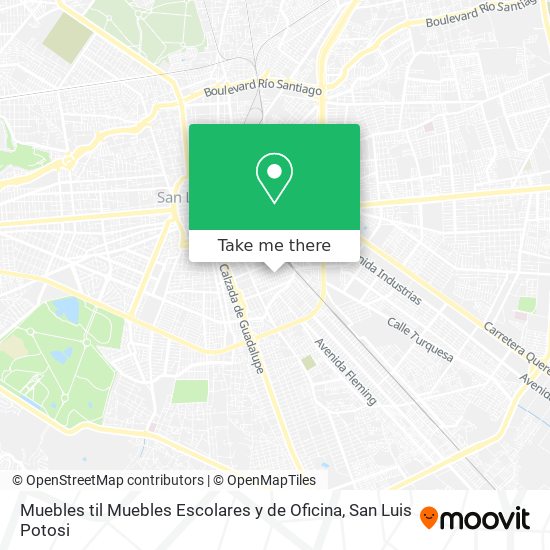 Mapa de Muebles til Muebles Escolares y de Oficina