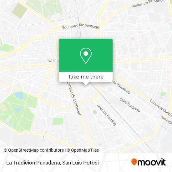 Mapa de La Tradición Panadería
