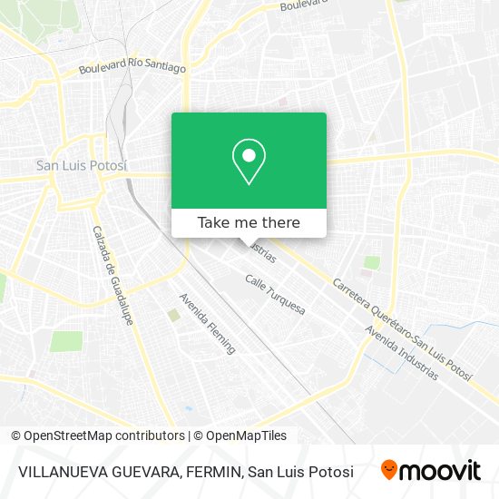 VILLANUEVA GUEVARA, FERMIN map