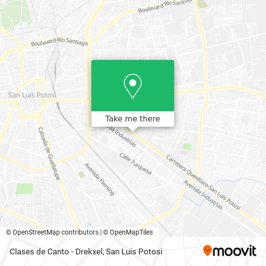 Clases de Canto - Drekxel map