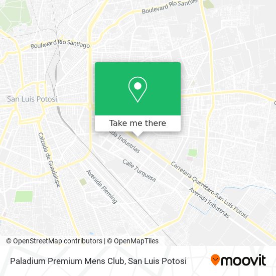 Paladium Premium Mens Club map