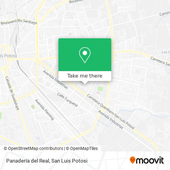 Panadería del Real map