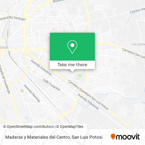 Maderas y Materiales del Centro map