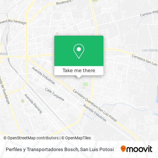 Perfiles y Transportadores Bosch map