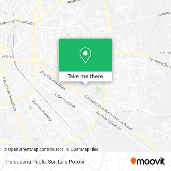 Peluqueria Paola map