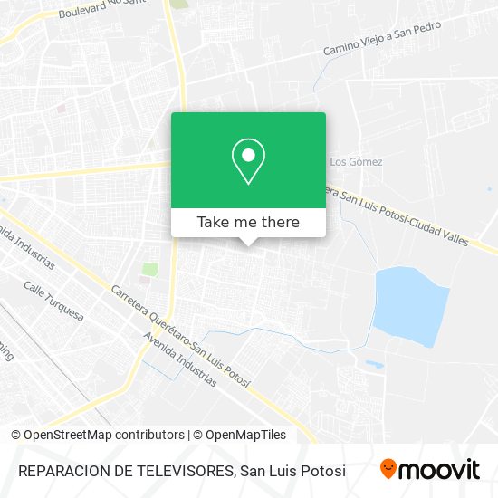 REPARACION DE TELEVISORES map