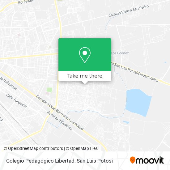 Colegio Pedagógico Libertad map