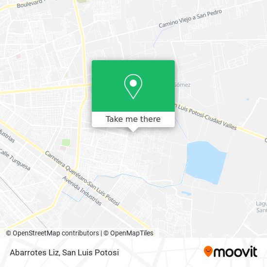 Abarrotes Liz map