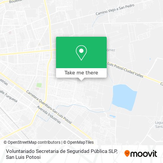 Mapa de Voluntariado Secretaria de Seguridad Pública SLP