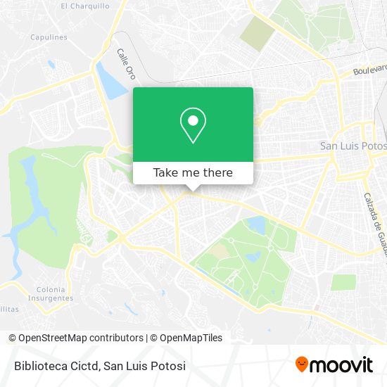 Mapa de Biblioteca Cictd