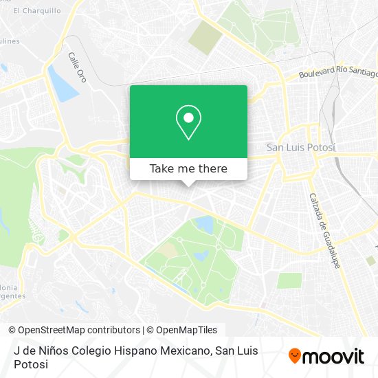 Mapa de J de Niños Colegio Hispano Mexicano
