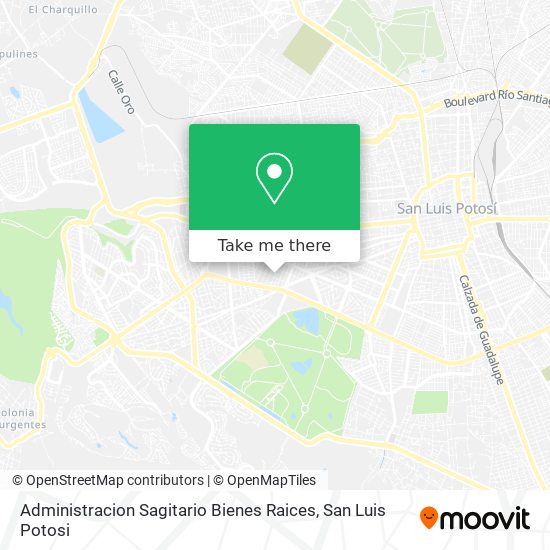 Administracion Sagitario Bienes Raices map