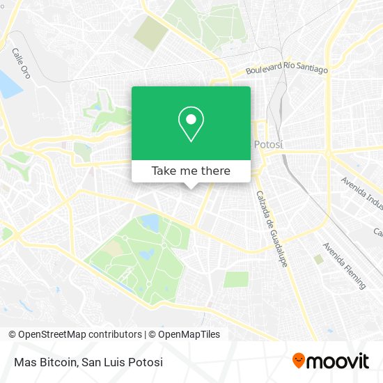 Mas Bitcoin map