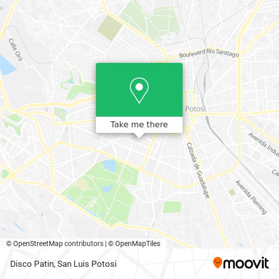 Disco Patin map