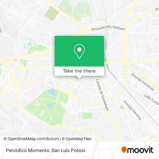 Mapa de Periódico Momento