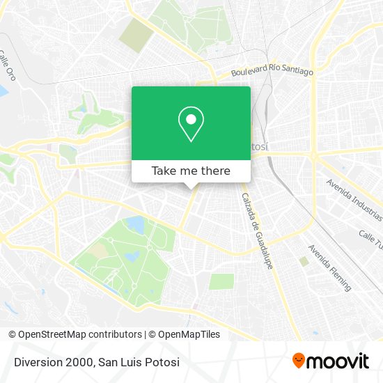 Diversion 2000 map