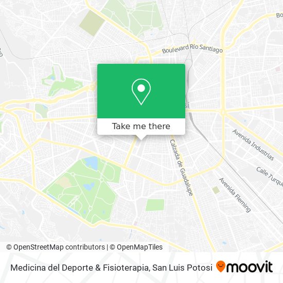 Medicina del Deporte & Fisioterapia map