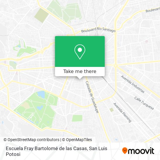 Escuela Fray Bartolomé de las Casas map