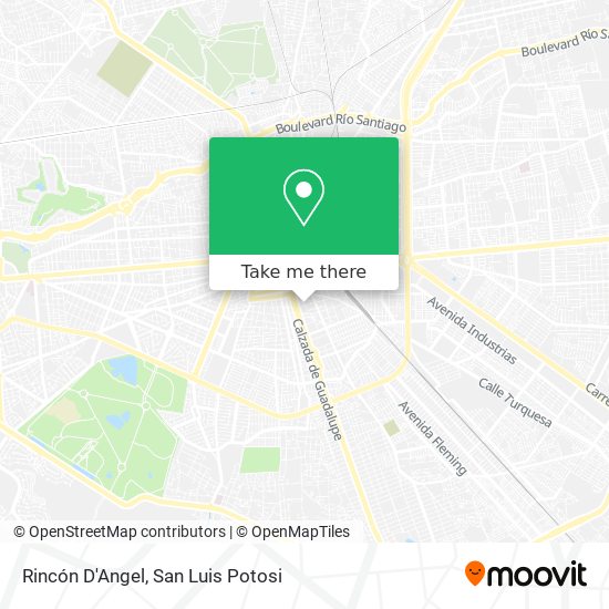 Rincón D'Angel map