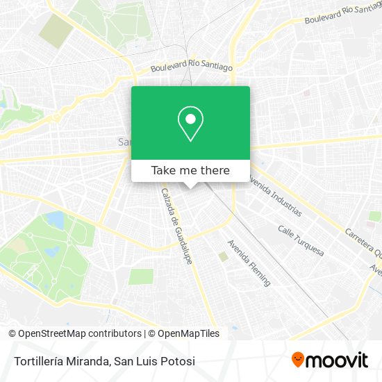 Tortillería Miranda map