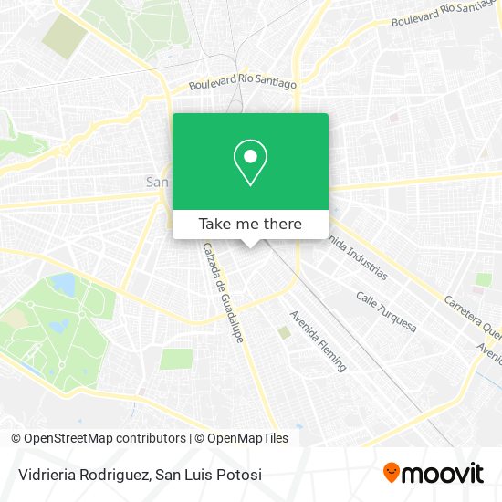 Vidrieria Rodriguez map