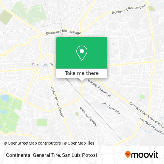 Mapa de Continental General Tire