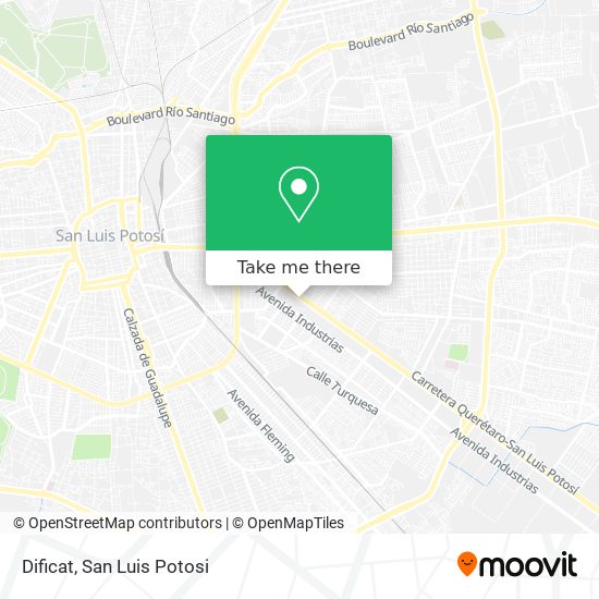 Mapa de Dificat