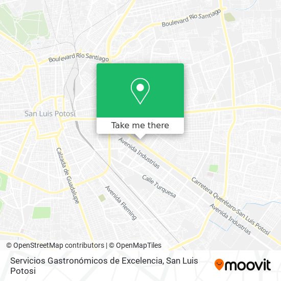 Servicios Gastronómicos de Excelencia map
