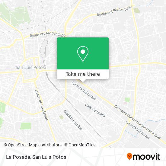 La Posada map