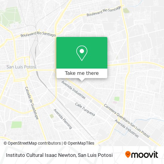 Instituto Cultural Isaac Newton map