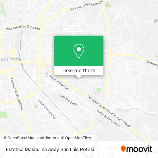 Mapa de Estetica Masculina Andy