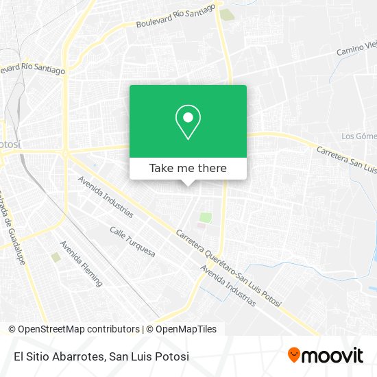 Mapa de El Sitio Abarrotes