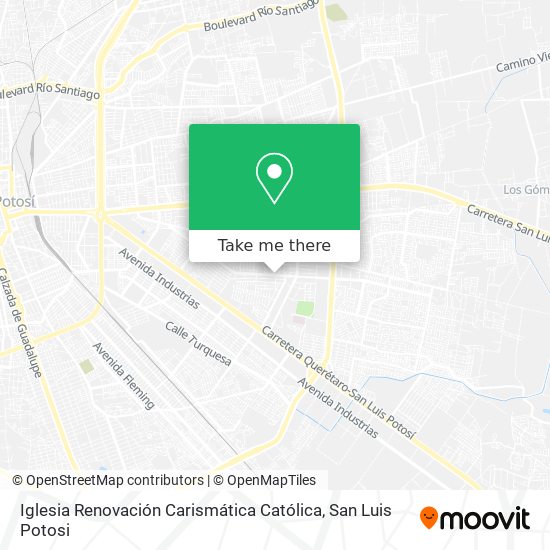 Iglesia Renovación Carismática Católica map