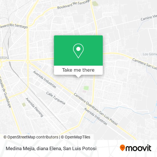 Medina Mejía, diana Elena map