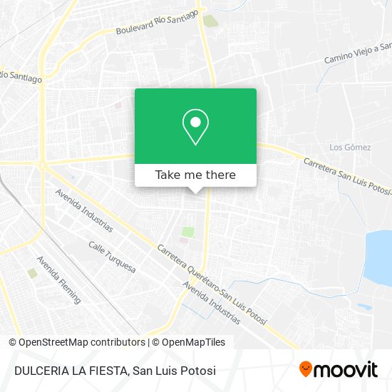 DULCERIA LA FIESTA map