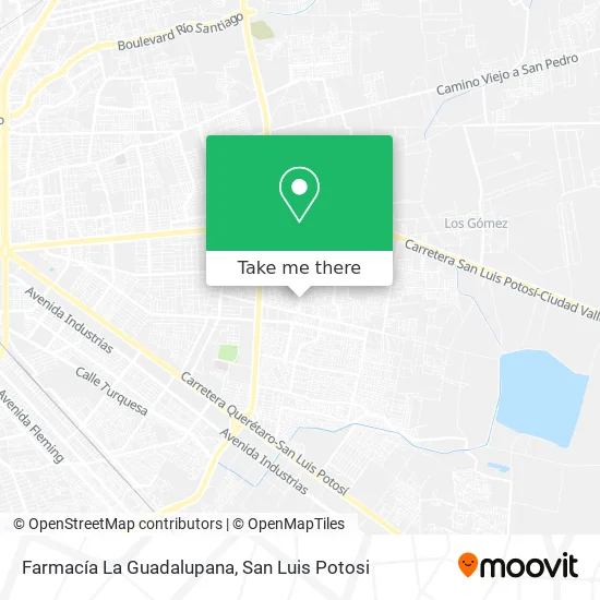Mapa de Farmacía La Guadalupana