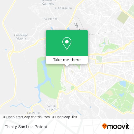 Mapa de Thinky
