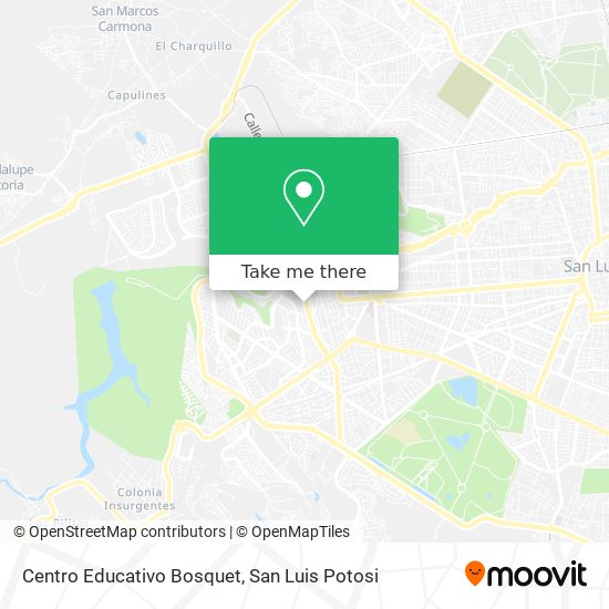 Centro Educativo Bosquet map
