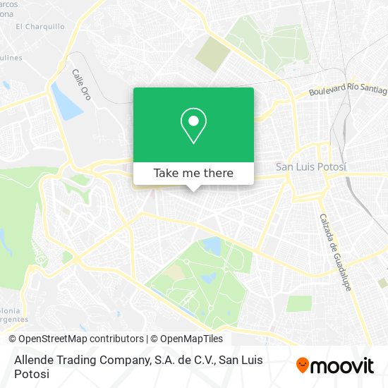 Allende Trading Company, S.A. de C.V. map