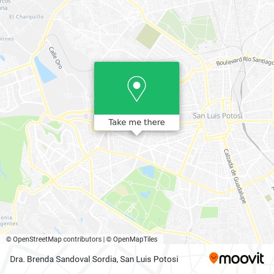 Mapa de Dra. Brenda Sandoval Sordia