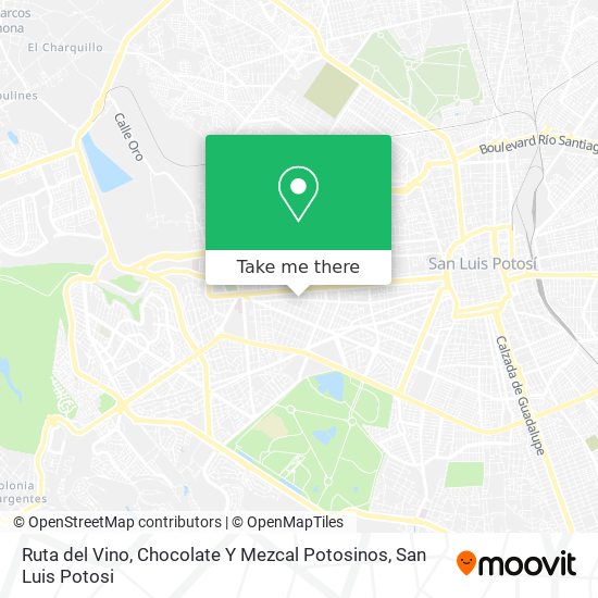 Mapa de Ruta del Vino, Chocolate Y Mezcal Potosinos