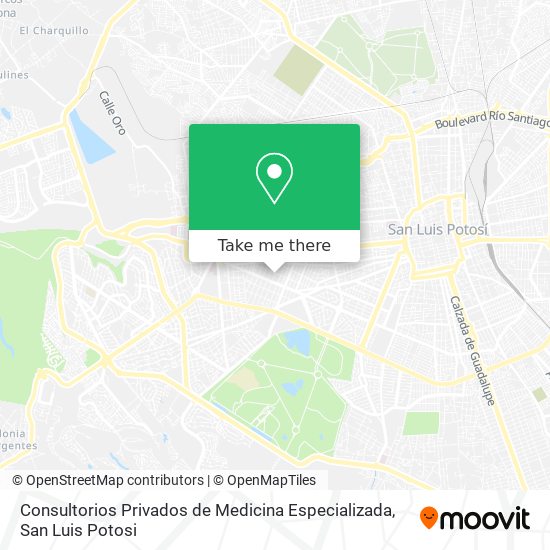 Consultorios Privados de Medicina Especializada map