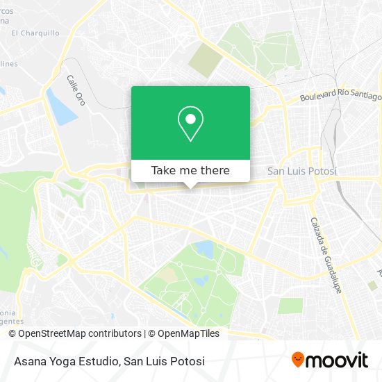 Mapa de Asana Yoga Estudio